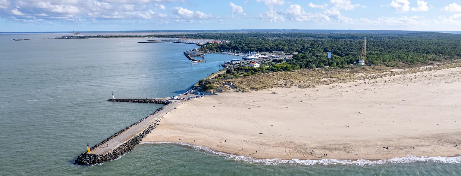 Escapade depuis le camping Vendays Montalivet en Gironde, jusqu’à la Pointe de Grave