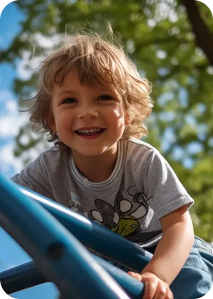 Aire de jeux pour enfants du camping Vendays Montalivet