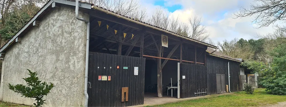 La grange du camping Vendays Montalivet en Gironde