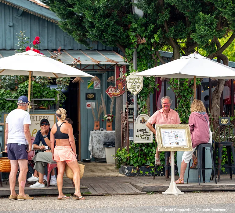 Le marché de Vendays-Montalivet en Gironde