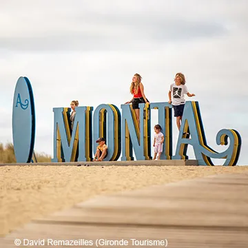 Plage de Vendays-Montalivet en Gironde